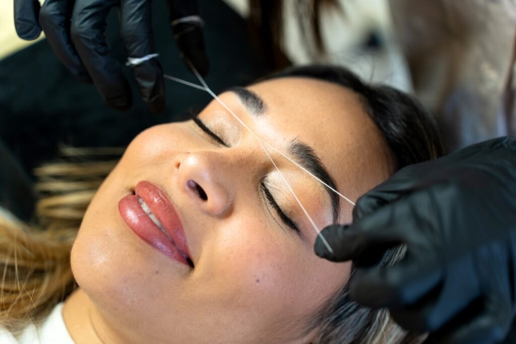 Threading. Innovative facial aesthetics technique.
